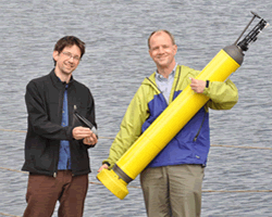 Ocean buoy helps collect climate data